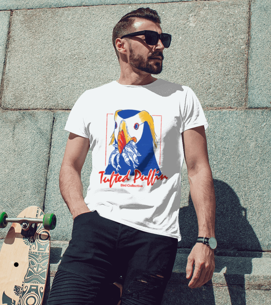 Tufted Puffin Bird Collective T-Shirt