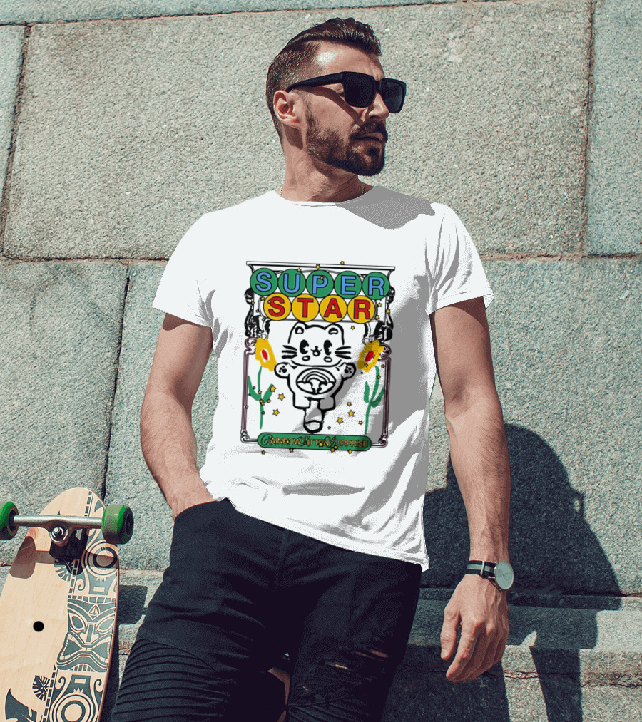 Super Star Rainbow Kitten Surprise RKS Indie Rock T-Shirt