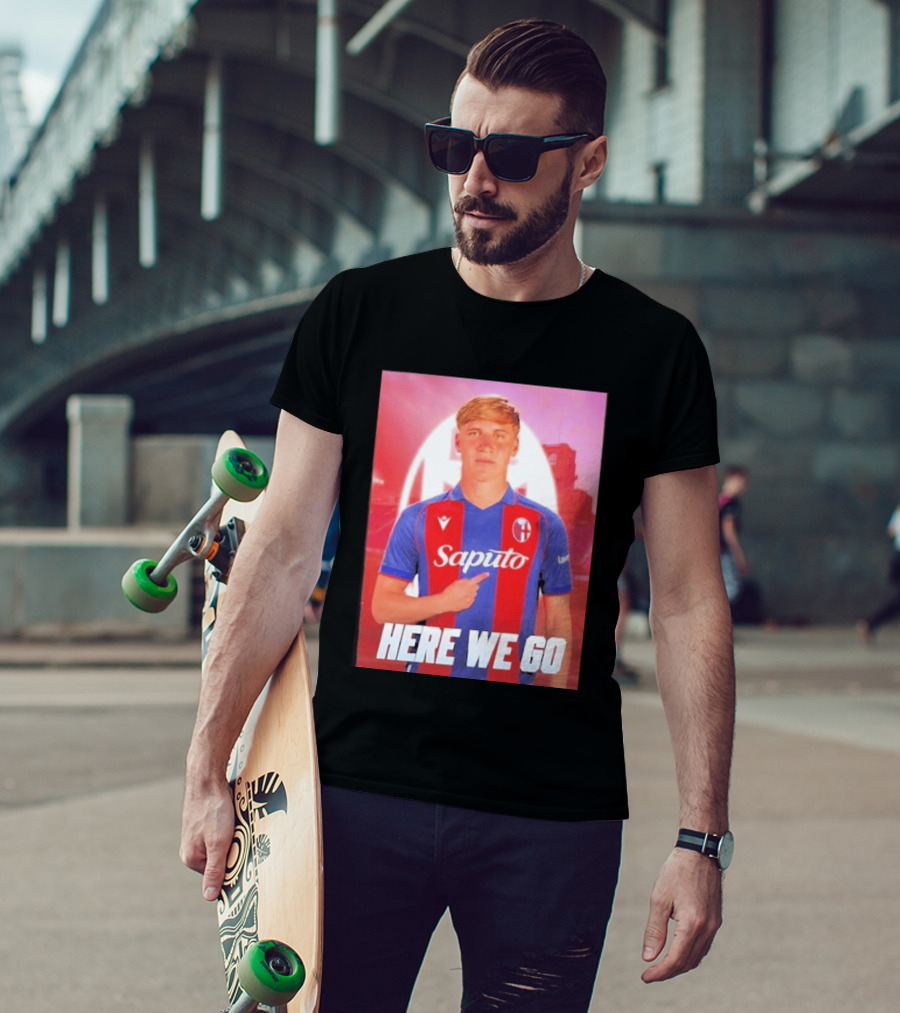 Mikel Amondarain Saputo Bologna FC Here We Go T-Shirt