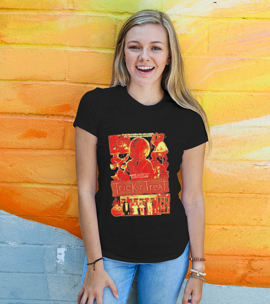 Trick 'r Treat Samhain Halloween Iconic Horror T-Shirt
