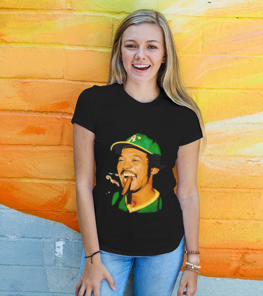 Reggie Jackson Mr October Oakland Athletics Vintage 70s Baseball Legend T-Shirt