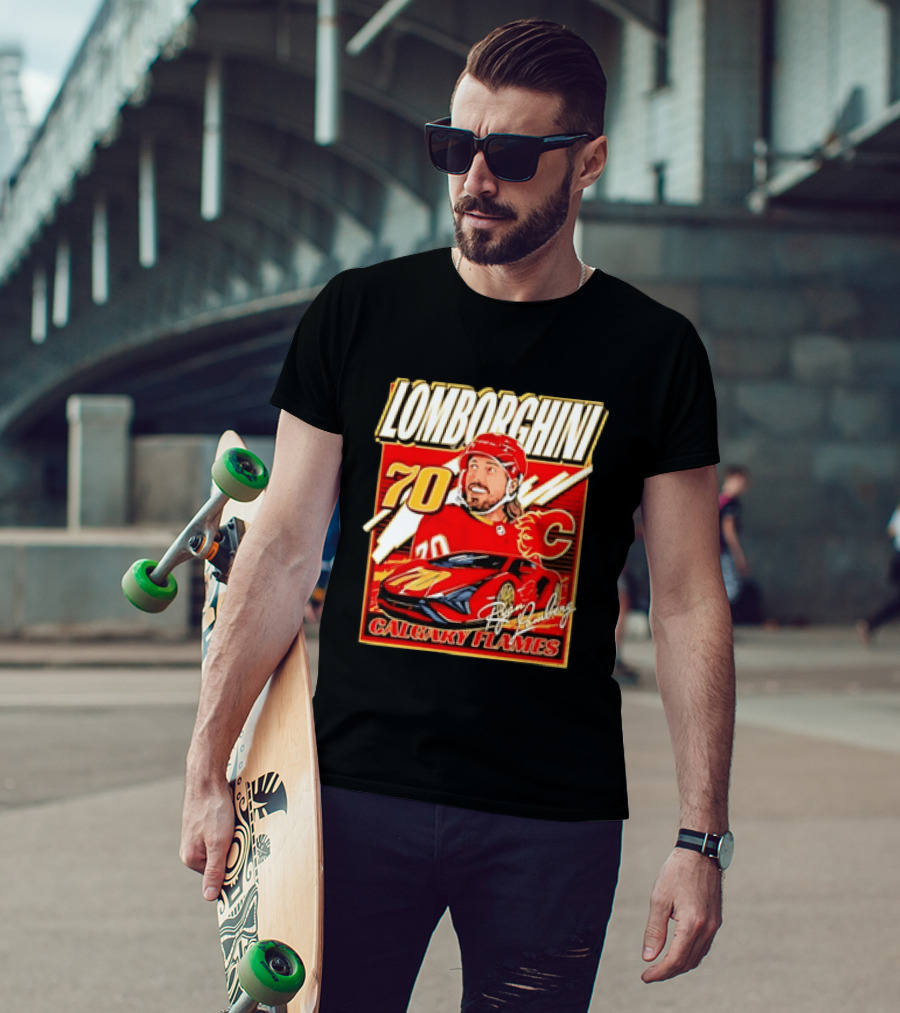 Lomborghini Ryan Lomberg 70 Calgary Flames T-Shirt