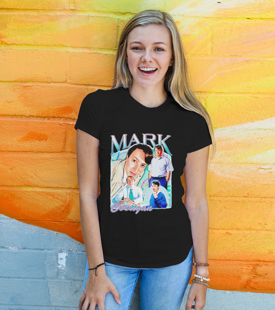 Mark Corrigan Peep Show Character Collage T-Shirt
