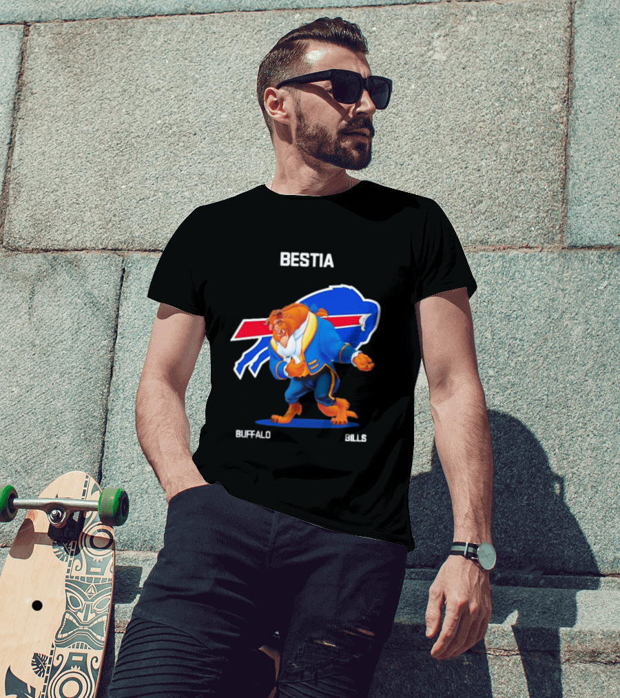 Buffalo Bills Beastia Cartoon T-Shirt