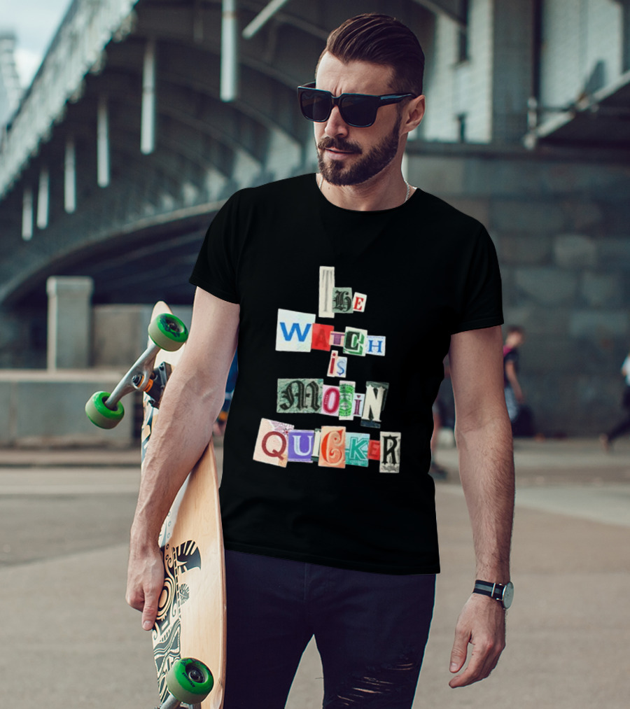 The Is Moin Quicker Collage T-Shirt
