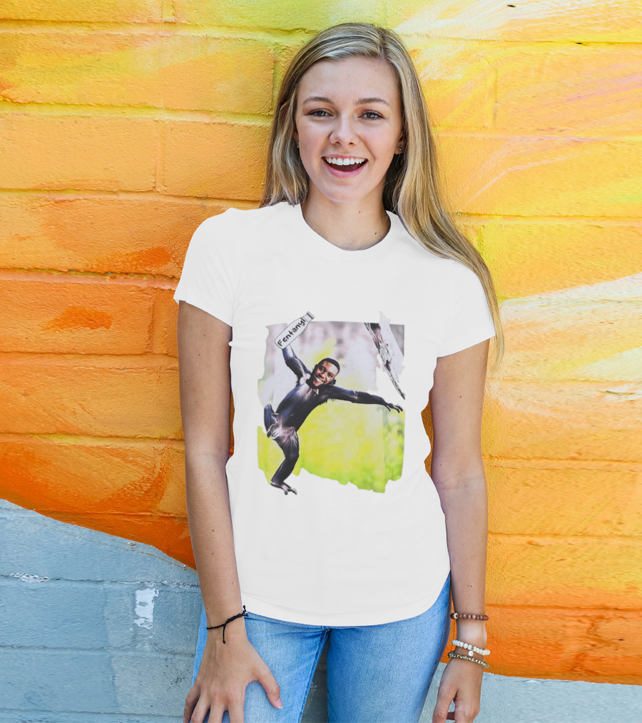 Chadwick Boseman Fentanyl Monkey T-Shirt