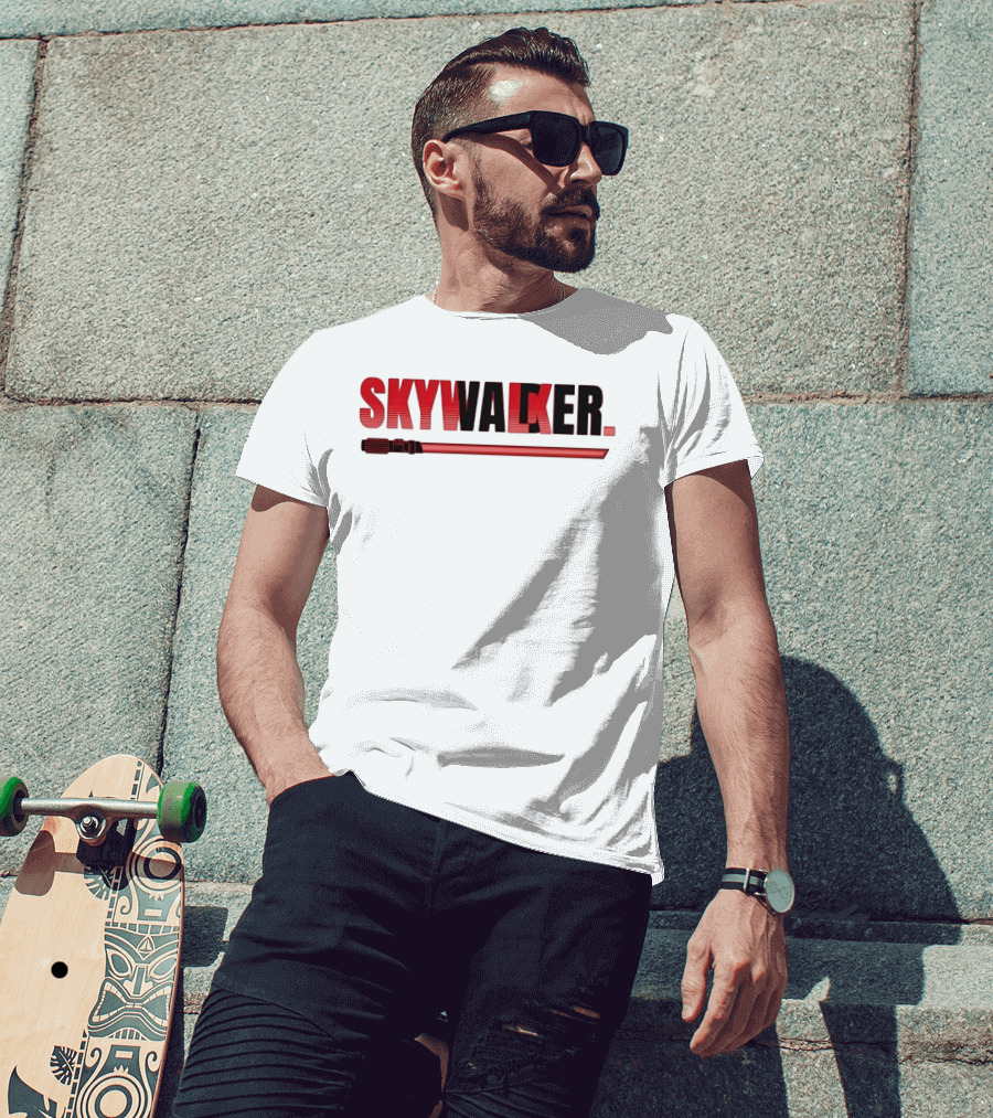 Skywalker Star Wars Lightsaber Jedi Sith Sith Lightsaber T-Shirt