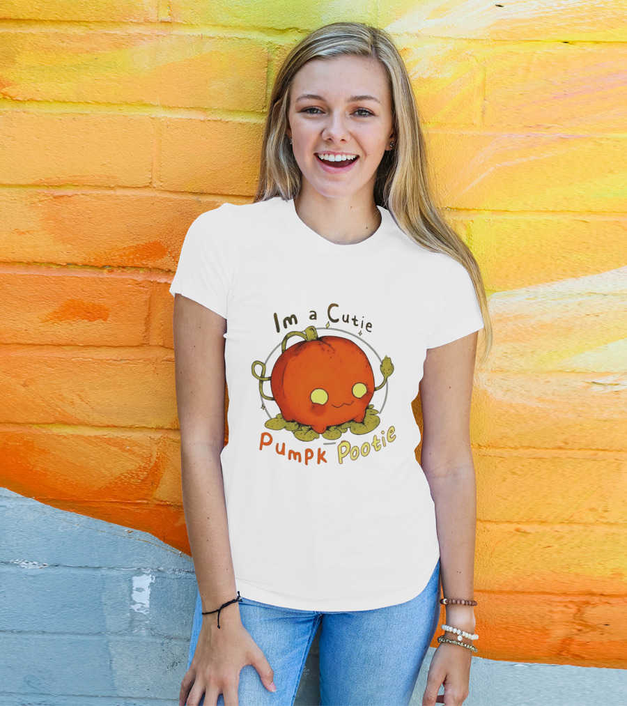 Im A Cutie Pumpk Pootie Pumpkin T-Shirt