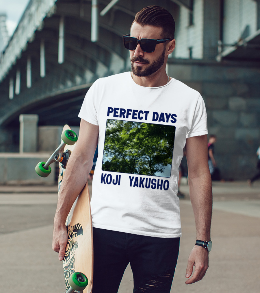 Perfect Days Koji Yakusho Forest Scene T-Shirt