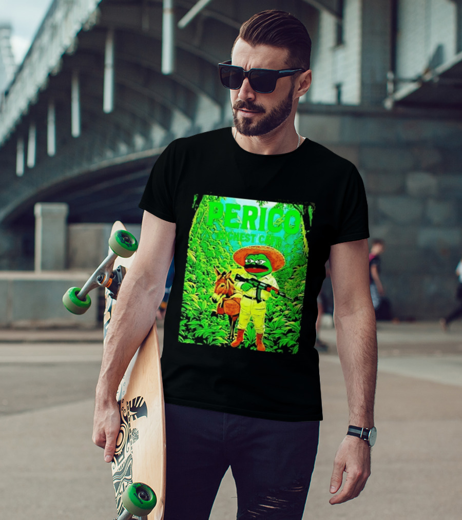 Perico Highest Caff Jungle Donkey Explorer T-Shirt