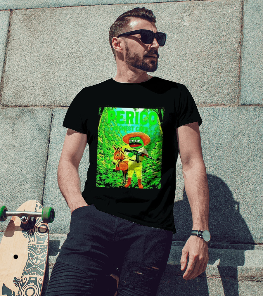 Perico Highest Caff Jungle Donkey Explorer T-Shirt