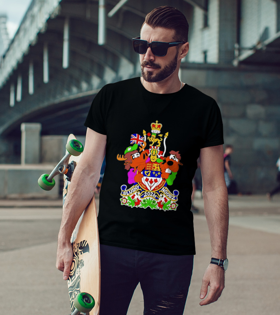 Slushy Noobz 2026 Coat Of Arms A Mari Ad Mare Martin Hamzah T-Shirt