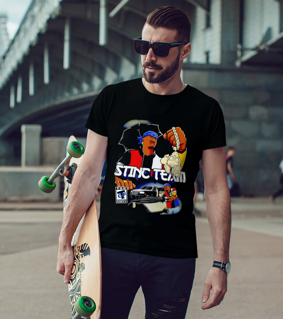 Stinc Team Too Greedy Family Urban Streetwear T-Shirt