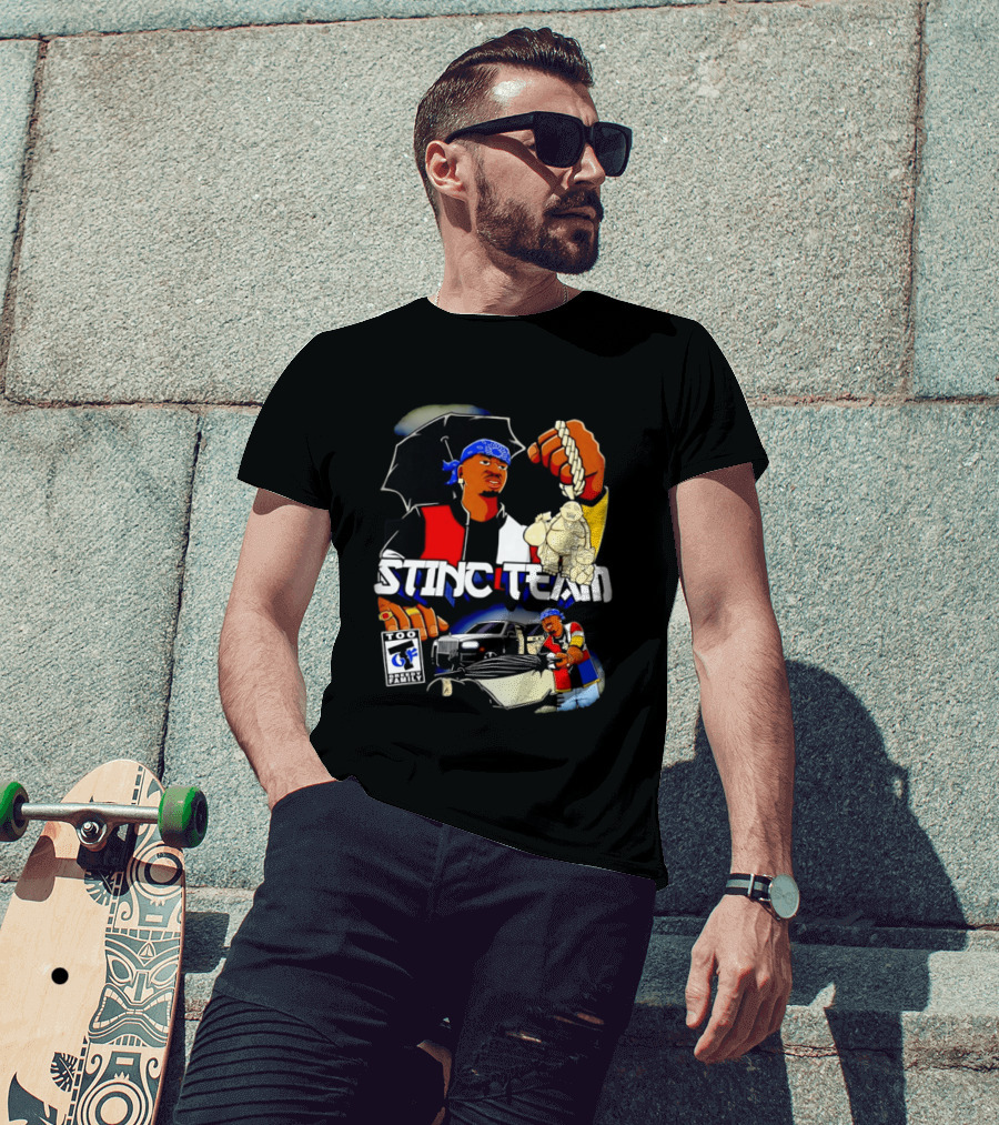 Stinc Team Too Greedy Family Urban Streetwear T-Shirt