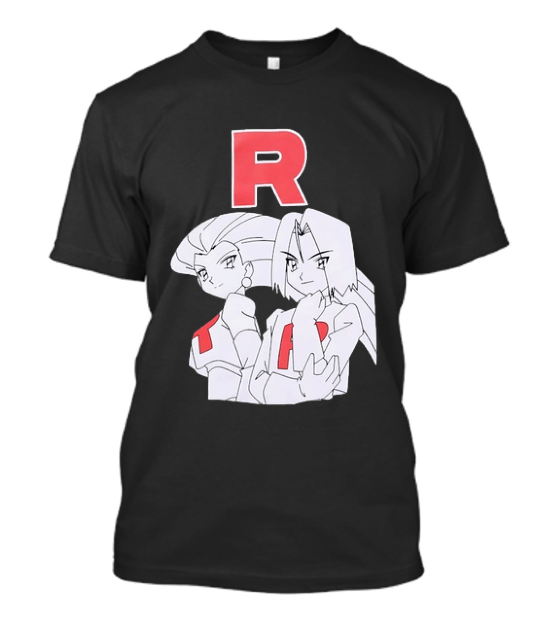 Jessie James Team Rocket R POKEMON Characters T-Shirt