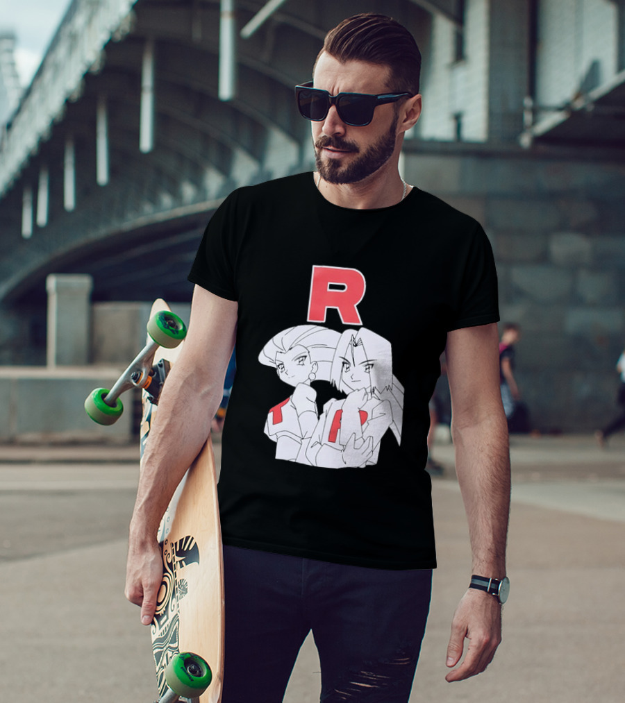 Jessie James Team Rocket R POKEMON Characters T-Shirt