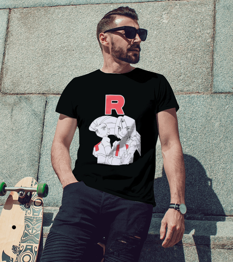 Jessie James Team Rocket R POKEMON Characters T-Shirt