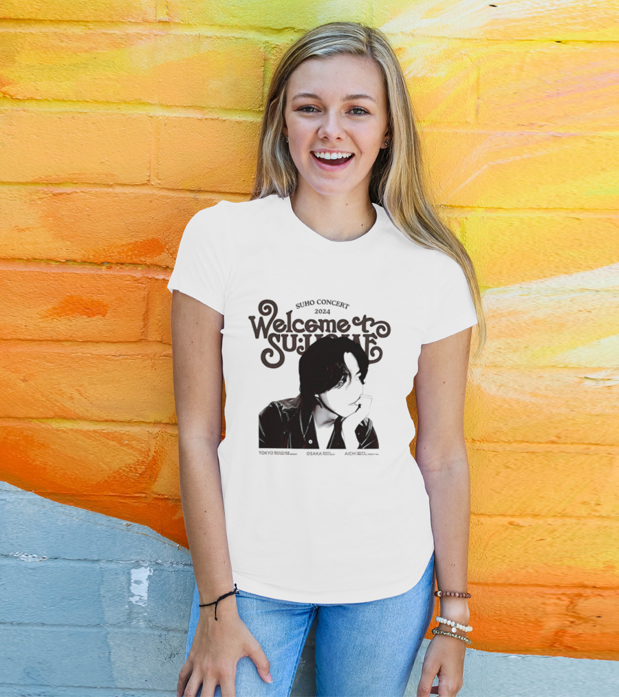 SUHO Concert 2024 Welcome To Su Home Tokyo Osaka Aichi Tour T-Shirt