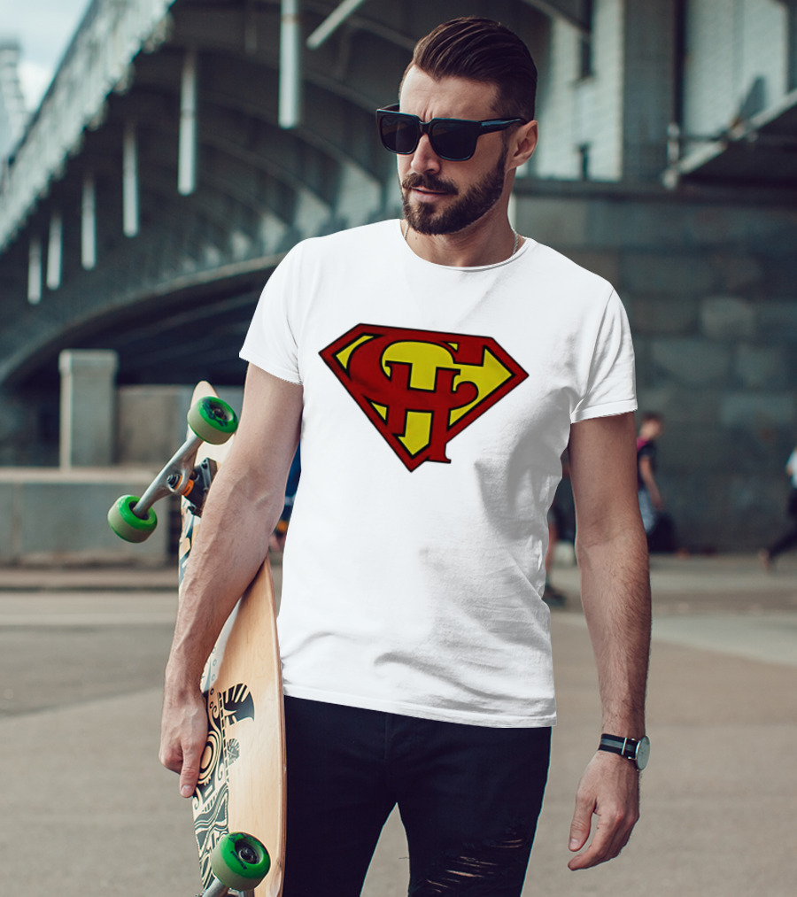 Superman Symbol CH Clark Kent Super Hero T-Shirt