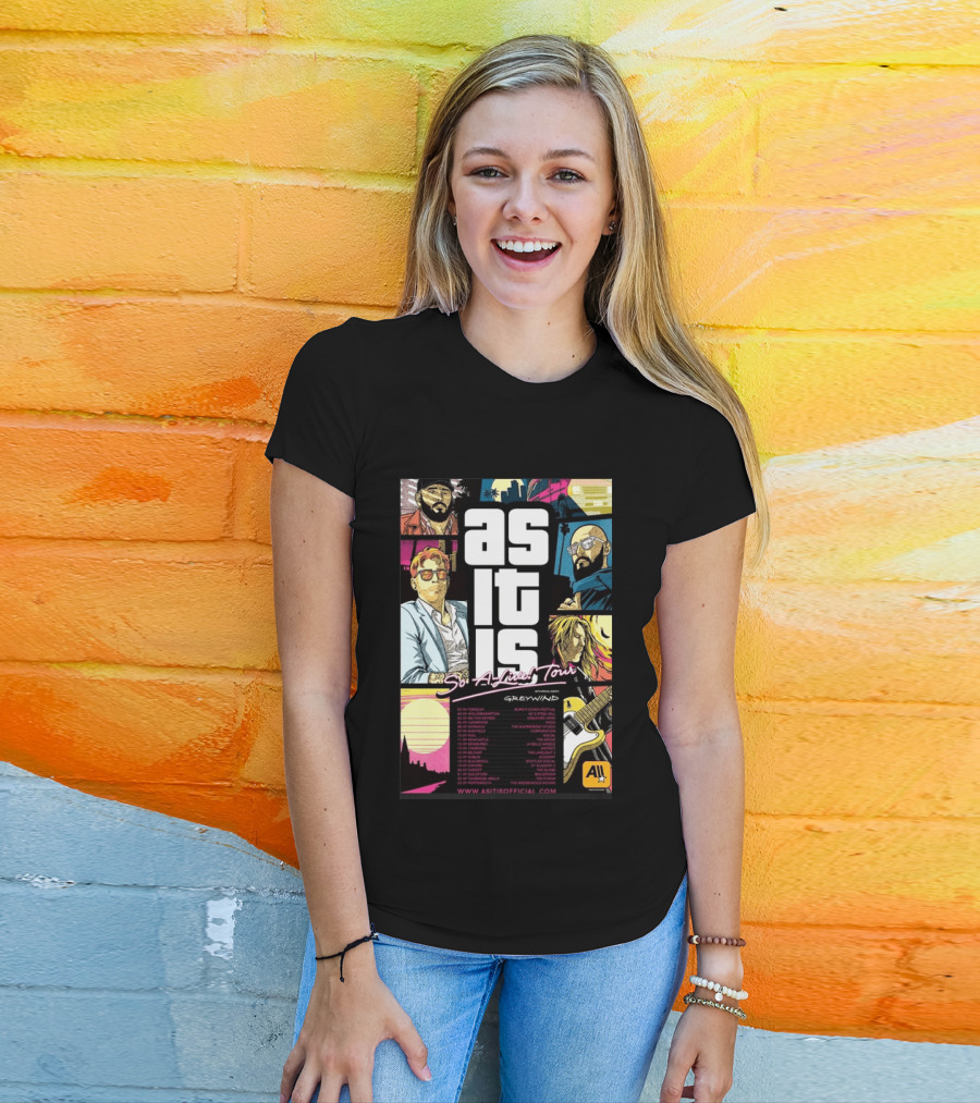 As It Is So Alive Tour UK Ireland 2026 Featuring Greywind T-Shirt