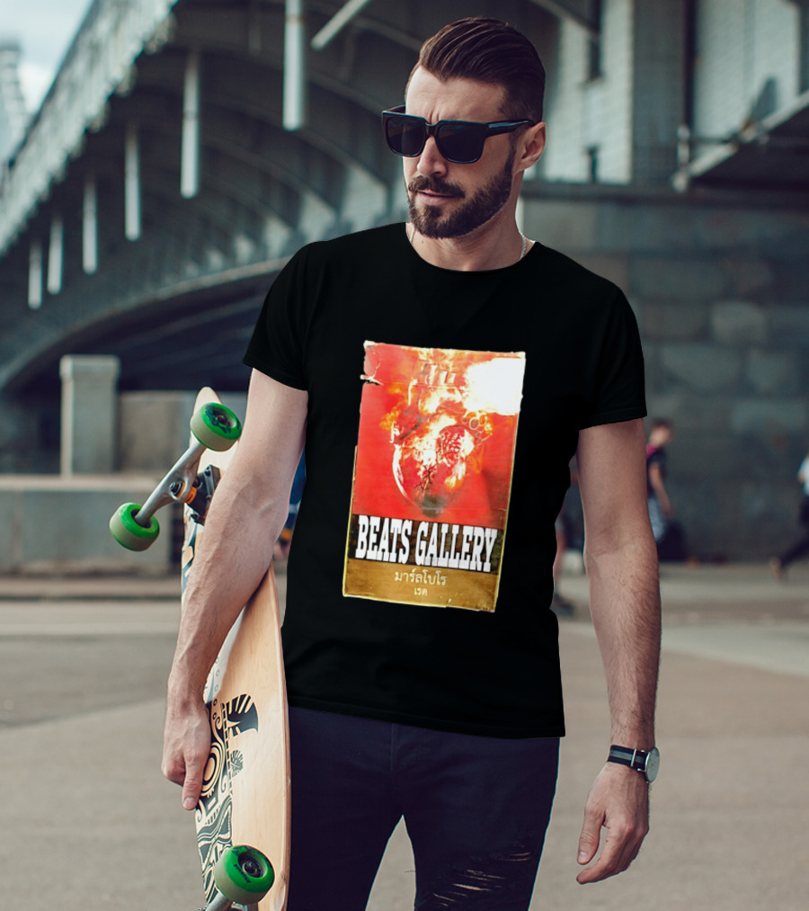 BEATS GALLERY Marlboro Red Anatomical Heart T-Shirt