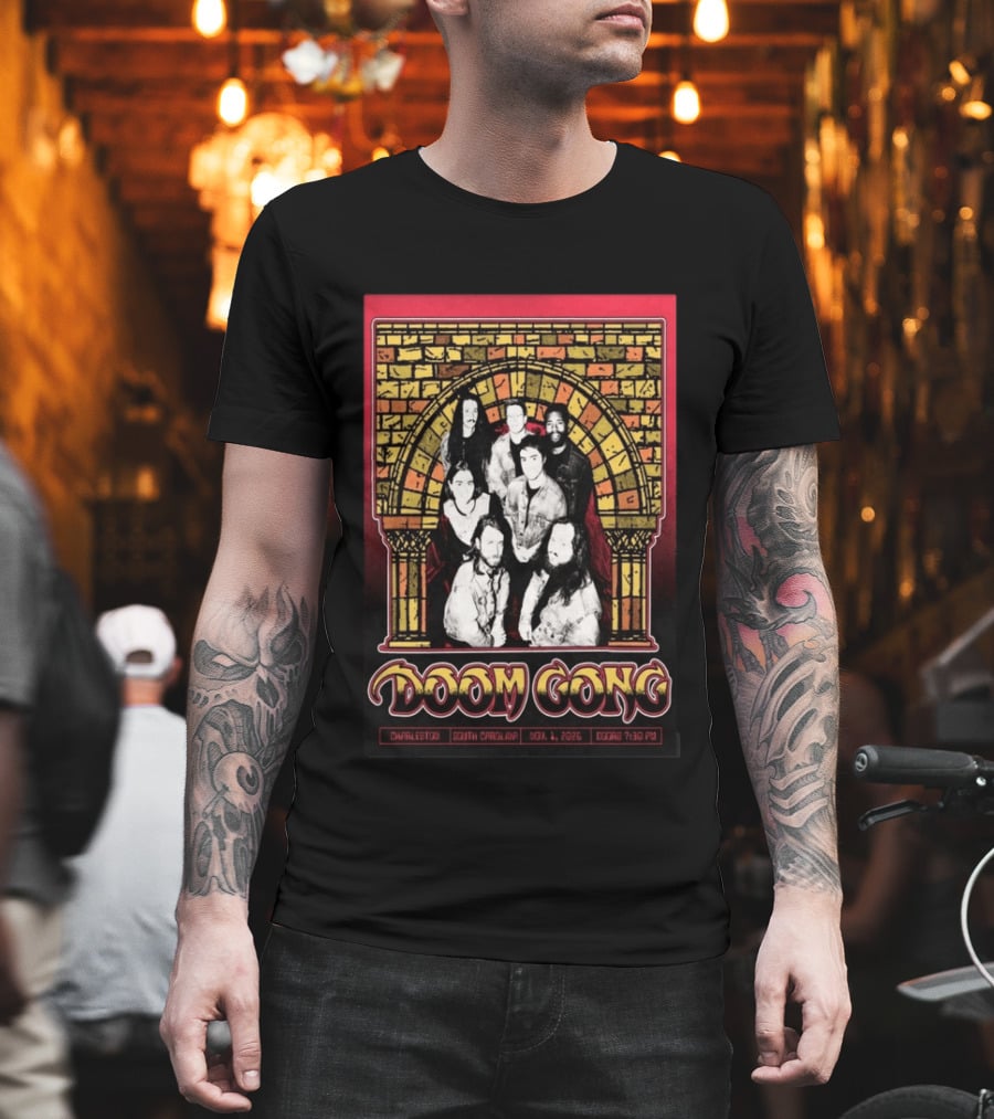 Doom Gong Charleston South Carolina November 1 2026 Concert 7:30 PM T-Shirt