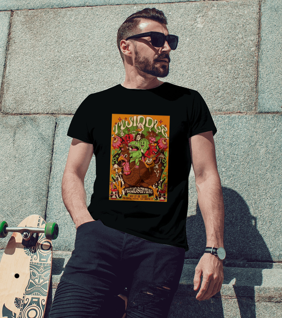 Twiddle Frendsgiving The Capitol Theatre Nov 27 29 2026 Port Chester NY T-Shirt