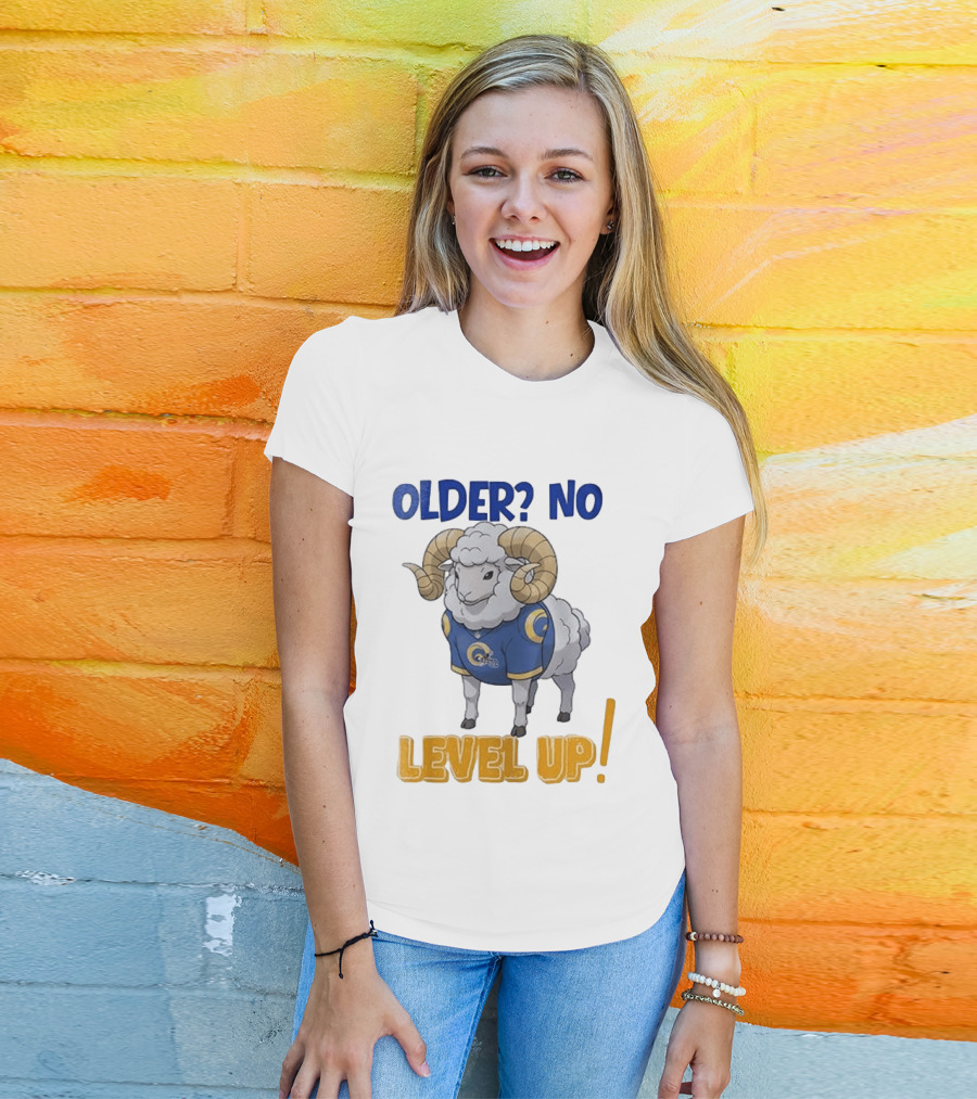 Los Angeles Rams X Pokemon 30th Anniversary Older No Level Up T-Shirt