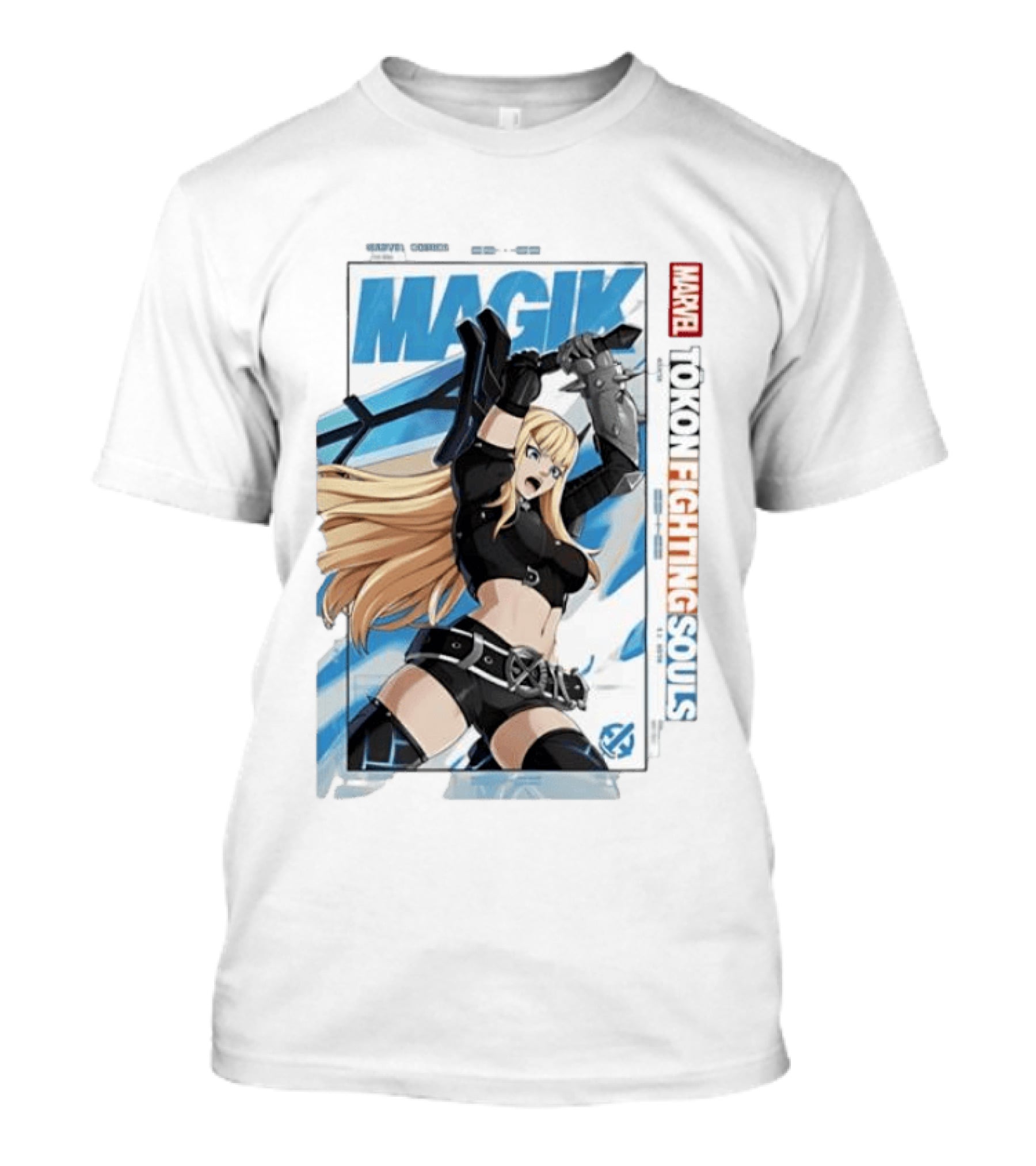Magik Marvel Tokon Fighting Souls X Men T-Shirt
