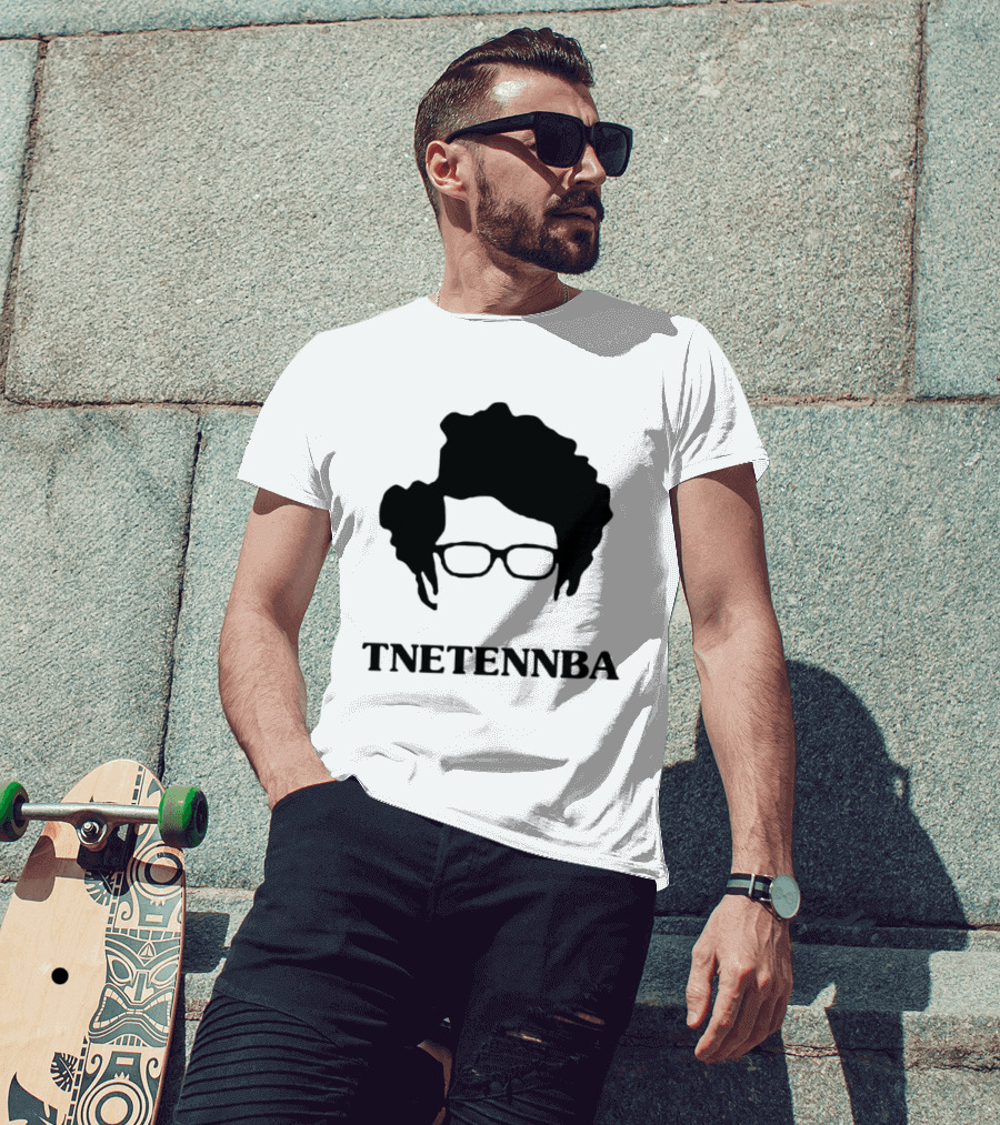 Tnetennba Maurice Moss The IT Crowd Black Glasses Hair T-Shirt