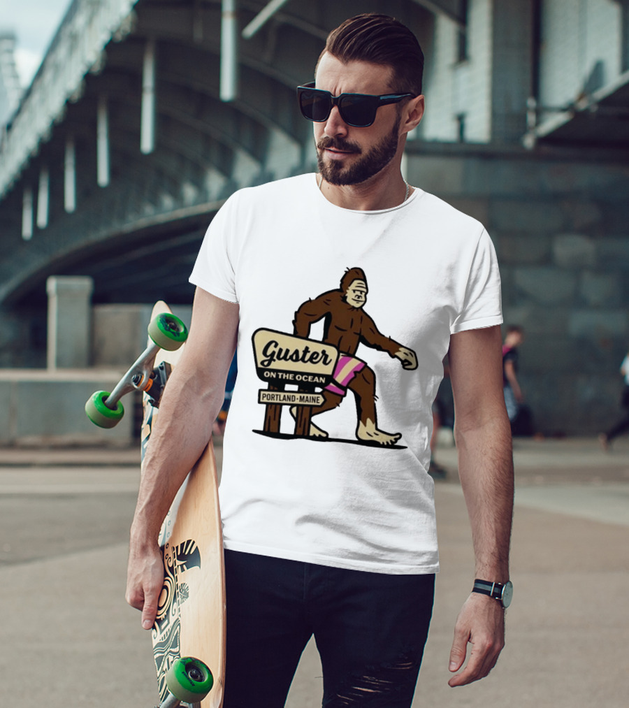 Guster On The Ocean Portland Maine Bigfoot 2026 T-Shirt