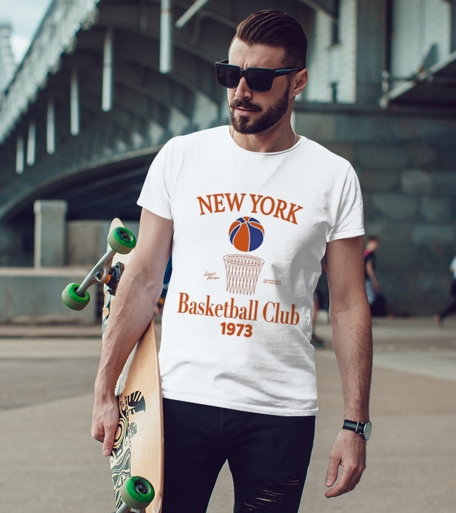 New York Basketball Club 1973 Loyal Hoops 48 Minutes Of The Soul T-Shirt