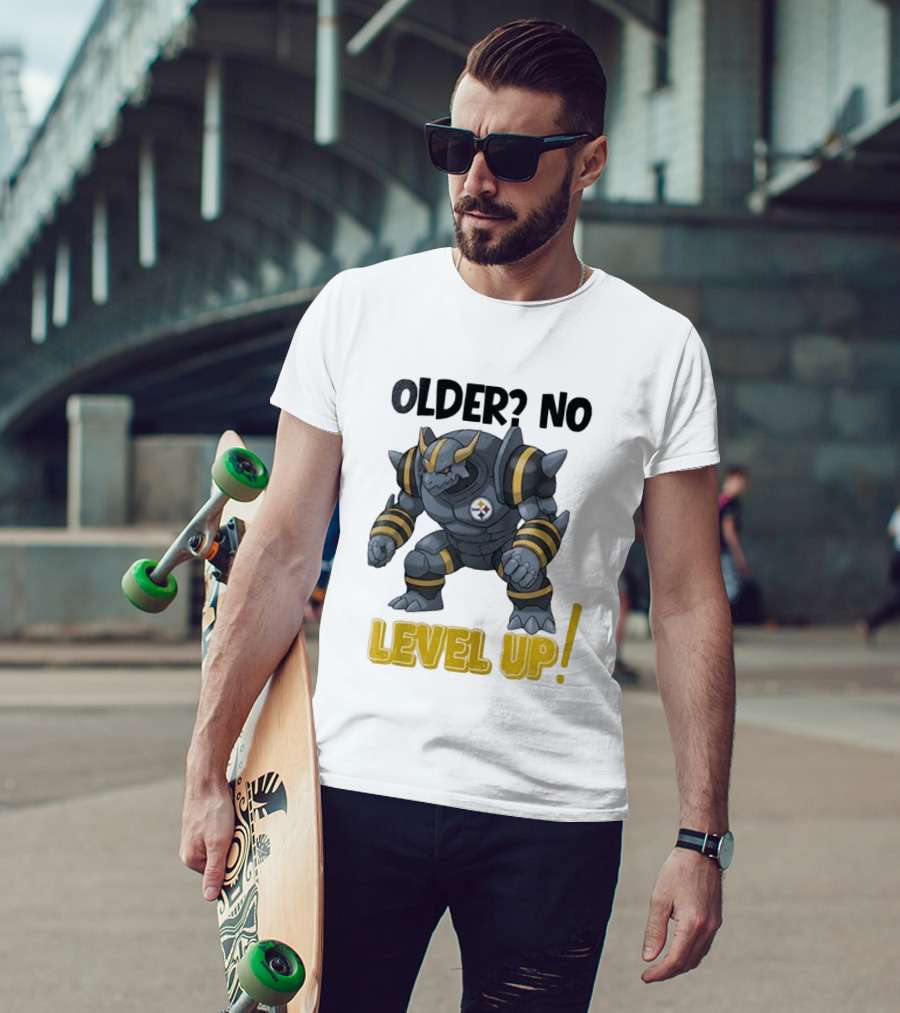 Pittsburgh Steelers X Pokémon 30th Anniversary Older No Level Up T-Shirt