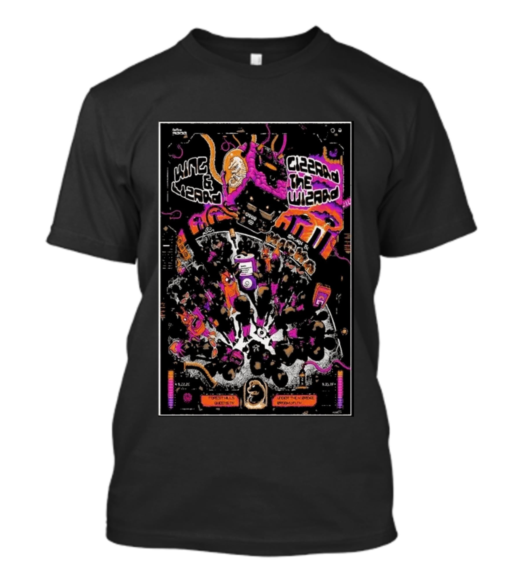 King Gizzard The Wizard Phantom Island 2026 Tour Questlove Brooklyn NY T-Shirt