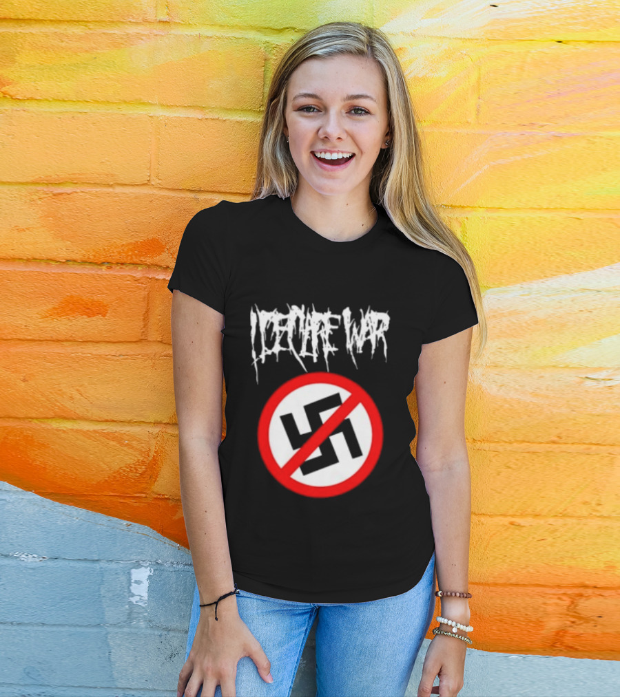 I Declare War Anti Nazi Symbol Graphic Merchnow Collection T-Shirt