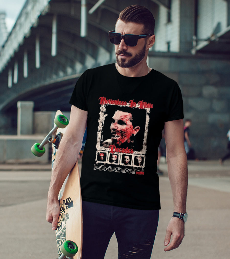 Motionless In White MIW The Sweat And Blood Tour 2026 Decades So Tear Me Apart And You Will See T-Shirt