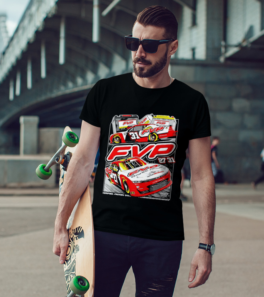 FVP Verified Proven Jordan Anderson Racing Chevrolet 27 31 T-Shirt