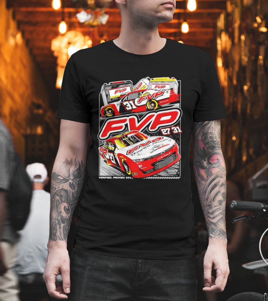 FVP Verified Proven Jordan Anderson Racing Chevrolet 27 31 T-Shirt