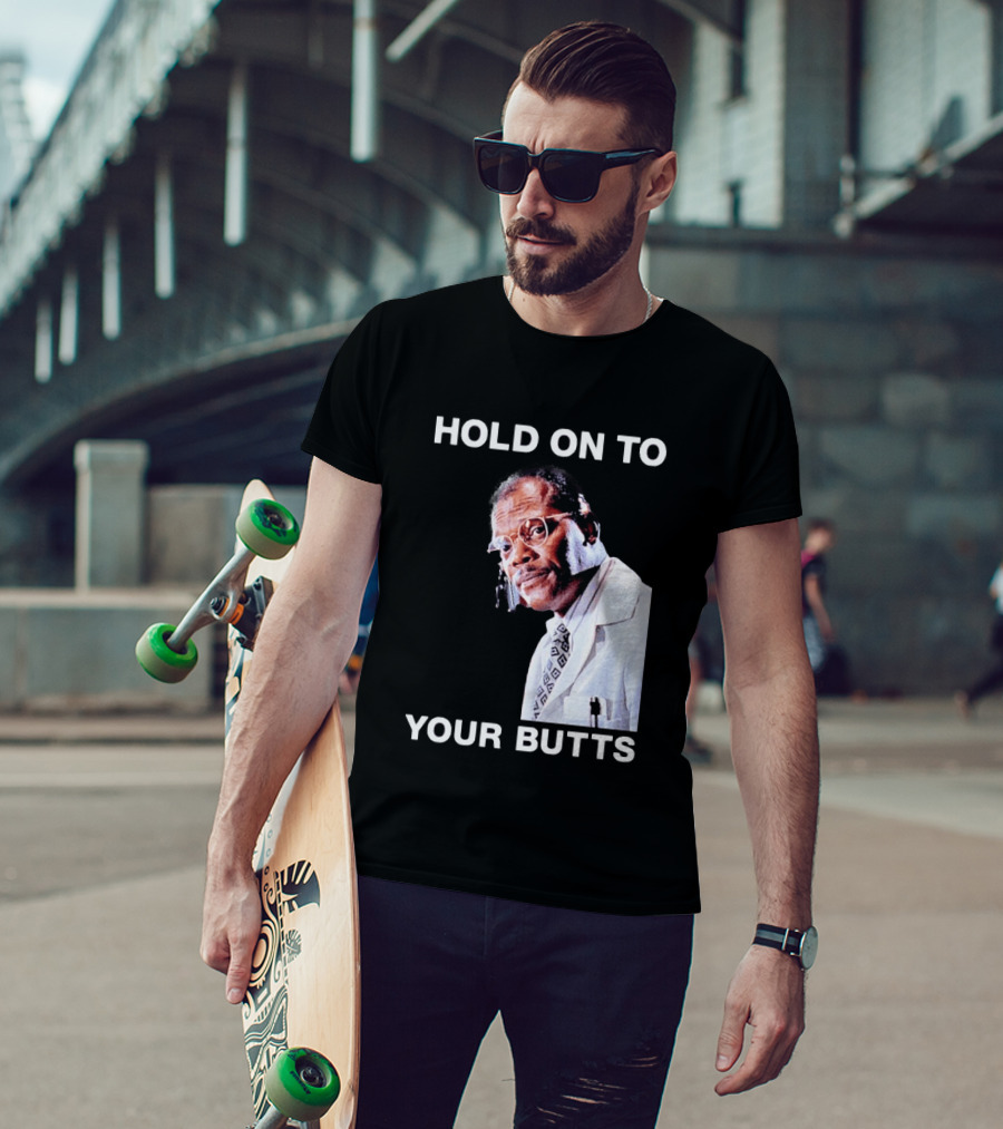 Hold On To Your Butts Jurassic Park Scene T-Shirt