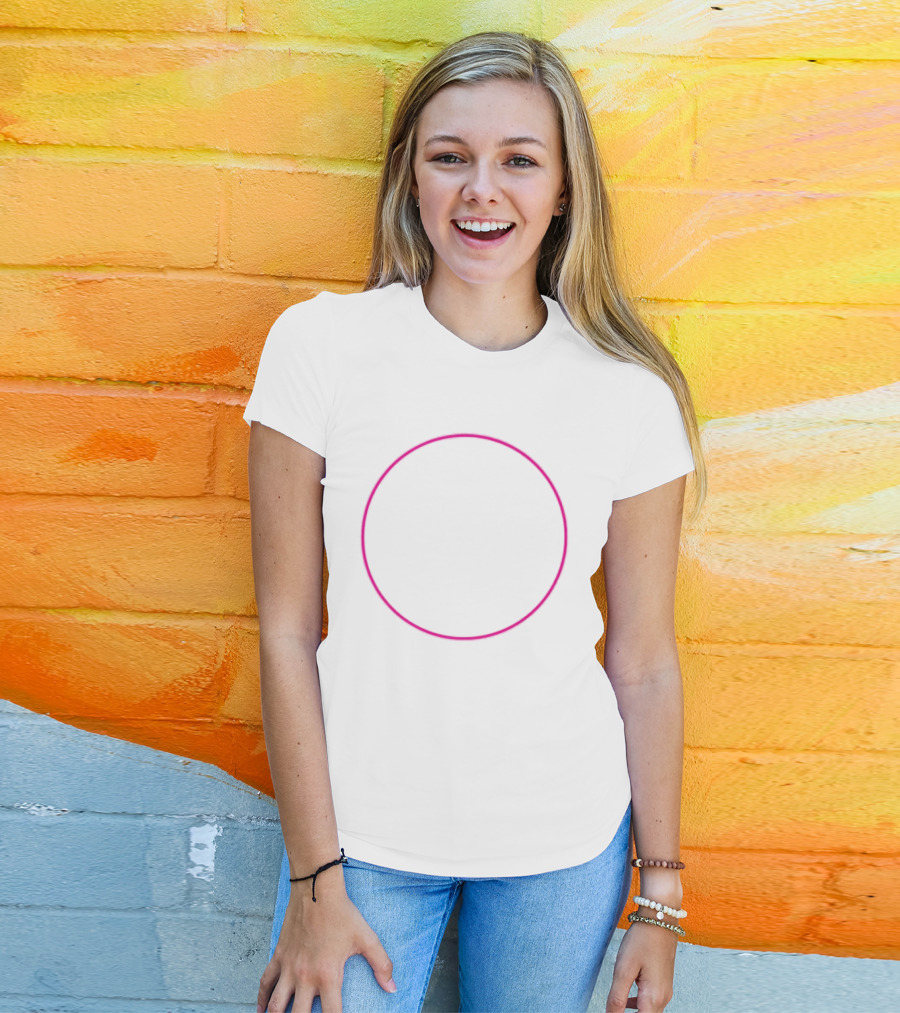 Steve Lacy Store Vibrant Pink Circle T-Shirt