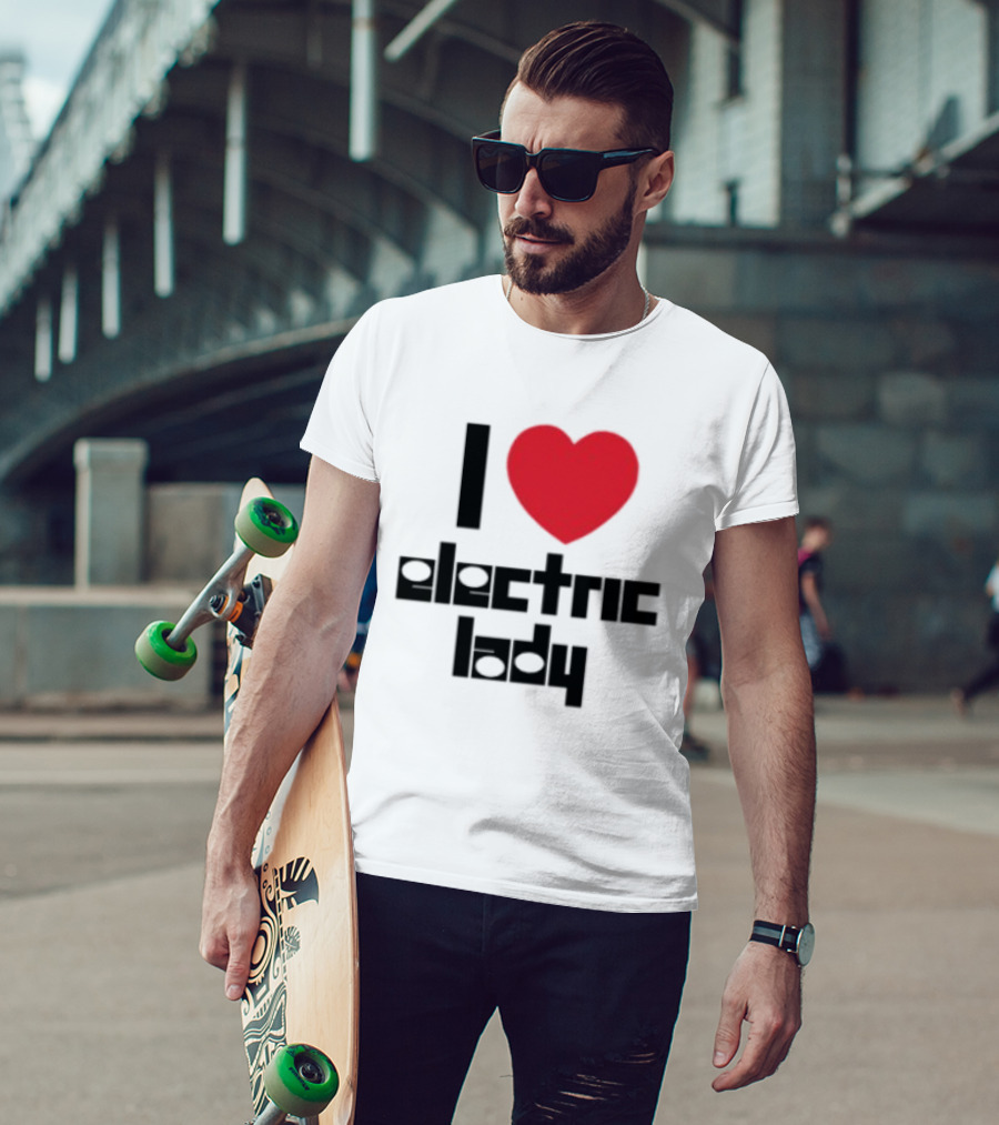 Electric Lady Studios Limited Release I Love Electric Lady T-Shirt