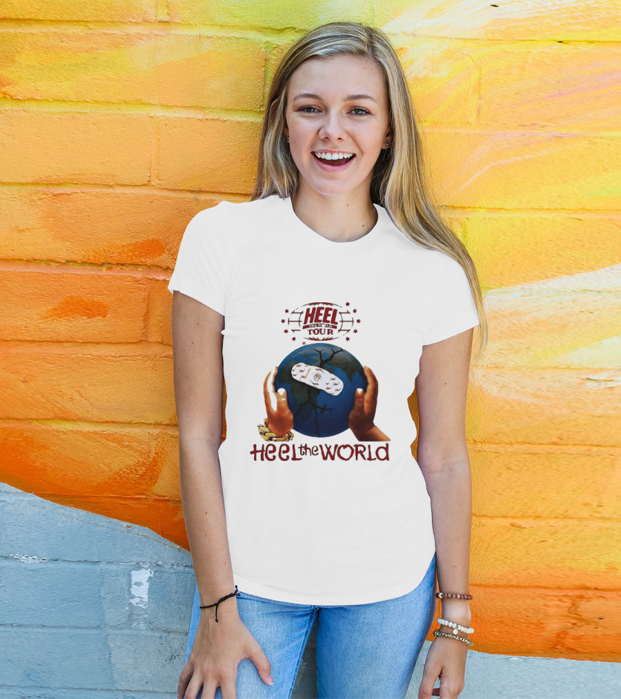 Westside Gunn Heel The World Tour Griselda Bandaged Earth And Hands T-Shirt
