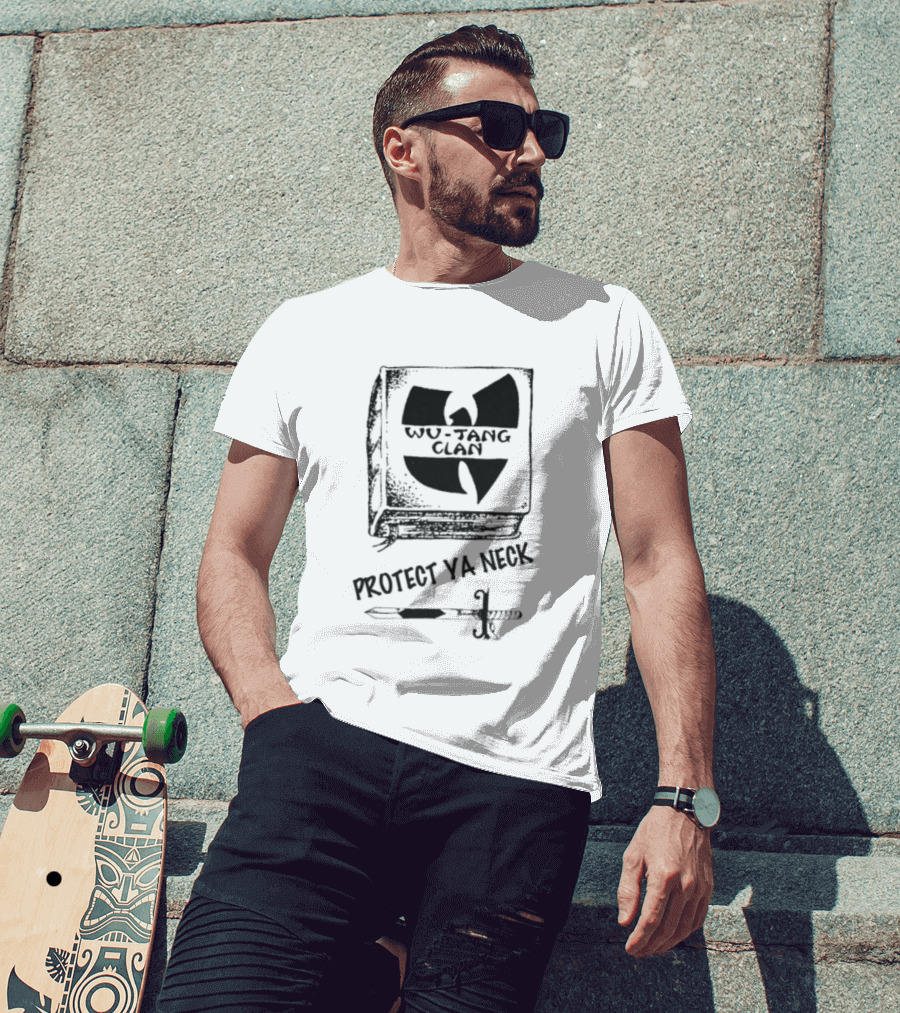 Wu Tang Clan Protect Ya Neck Justified Arrogance Store T-Shirt