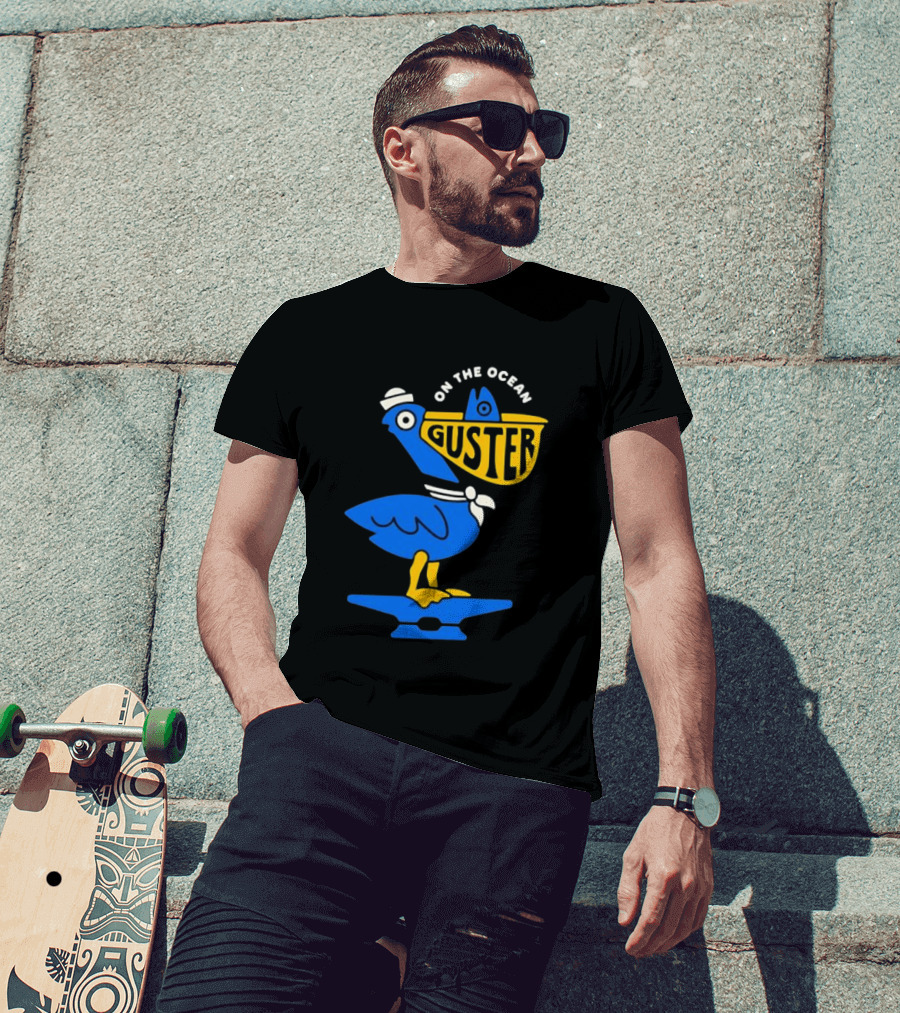 Guster On The Ocean 2026 Tour Pelican Sailor T-Shirt