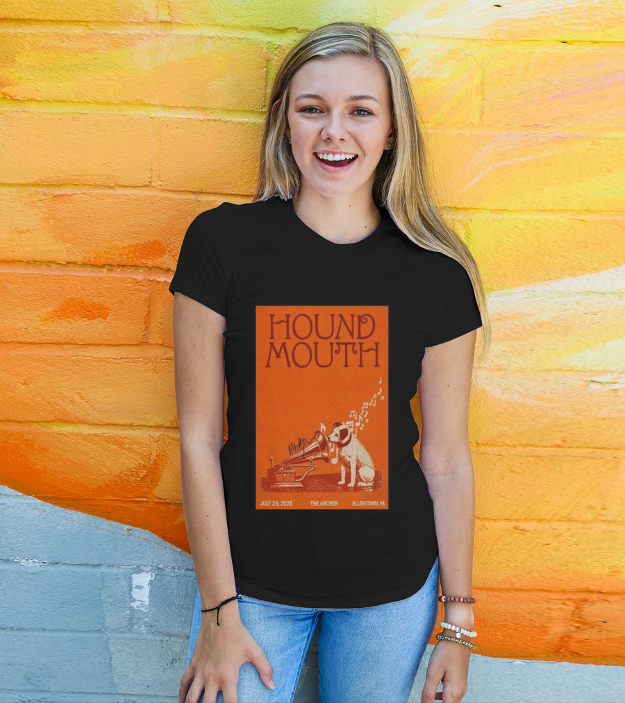 Houndmouth Allentown Pennsylvania Concert July 29 2026 The Archer T-Shirt