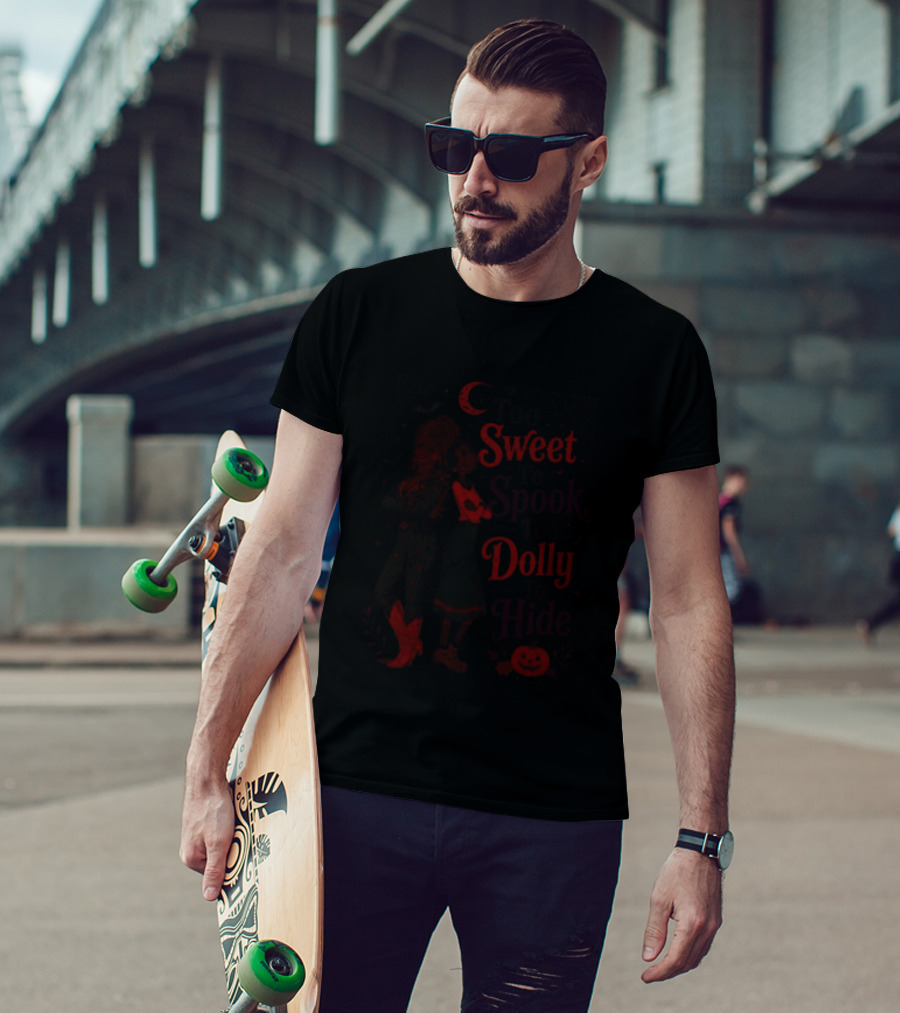 Too Sweet To Spook Too Dolly To Hide With Olive Oyl Halloween T-Shirt