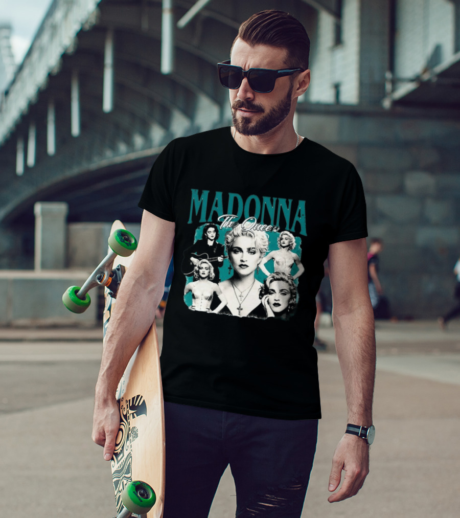 Madonna The Queen Iconic 90s Music Legend T-Shirt