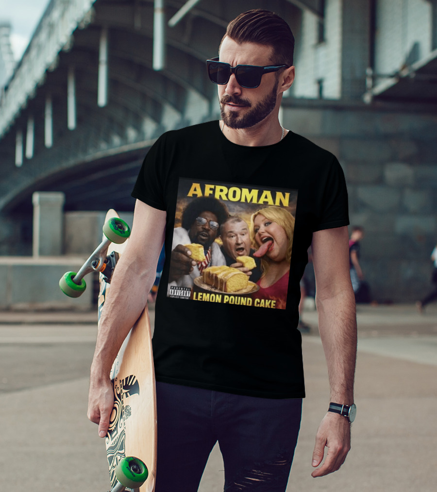 Afroman Lemon Pound Cake Featuring Iconic Cover T-Shirt