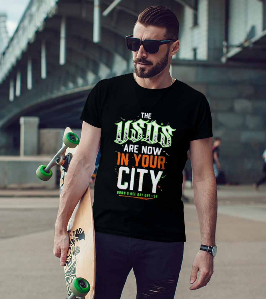 The Usos Are Now In Your City WWE Oooo S Ooo Day One Ish T-Shirt
