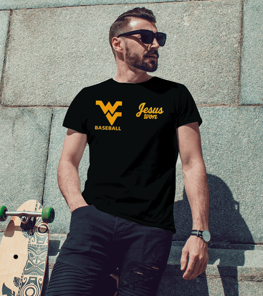 WV Baseball Jesus Won T-Shirt
